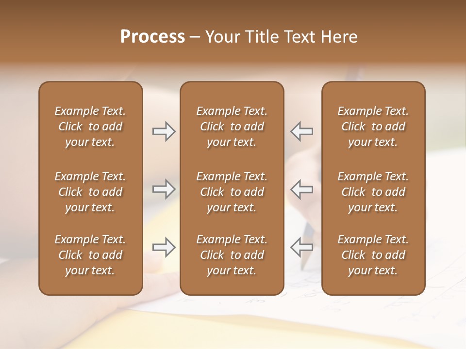 School Concept Letters PowerPoint Template