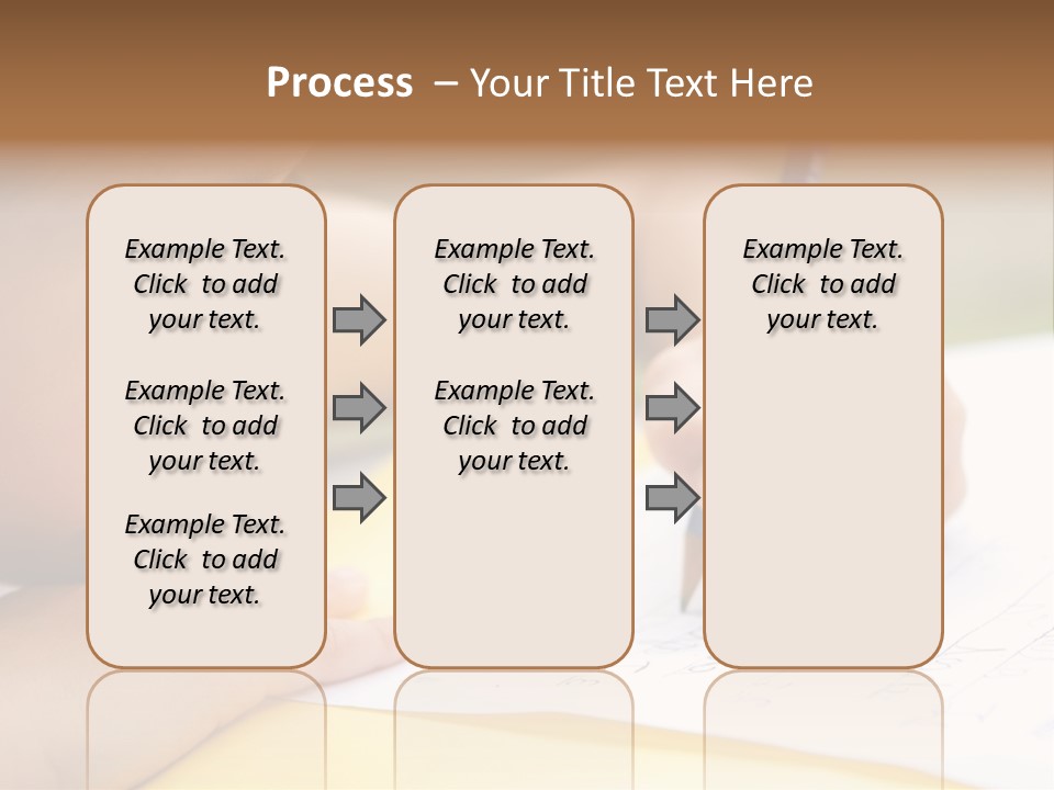 School Concept Letters PowerPoint Template