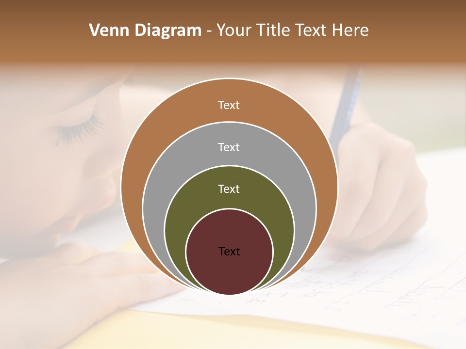 School Concept Letters PowerPoint Template