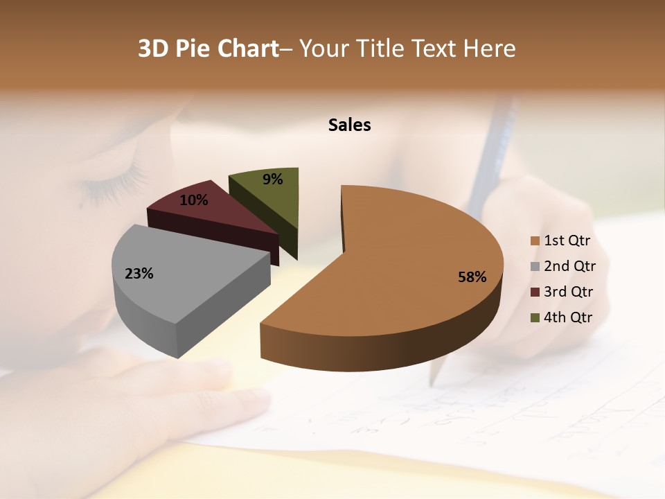 School Concept Letters PowerPoint Template