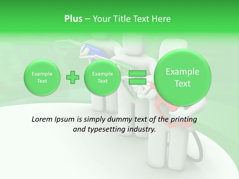 Fill Union Fuel PowerPoint Template