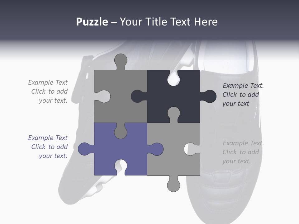 Cleets Shoelace Games PowerPoint Template