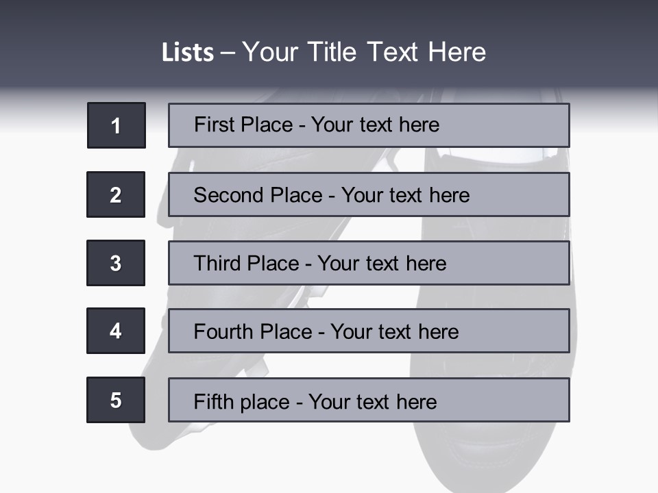 Cleets Shoelace Games PowerPoint Template