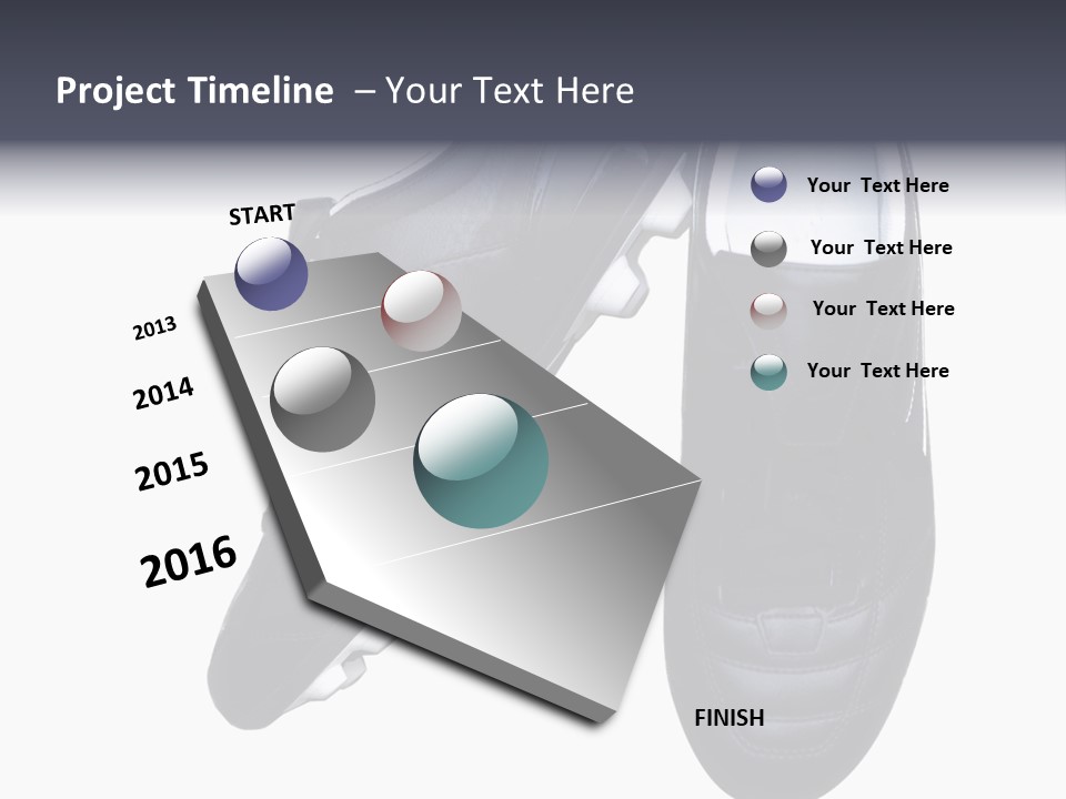 Cleets Shoelace Games PowerPoint Template