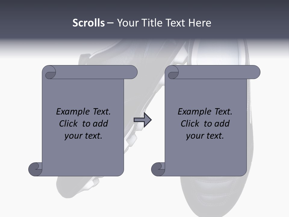 Cleets Shoelace Games PowerPoint Template