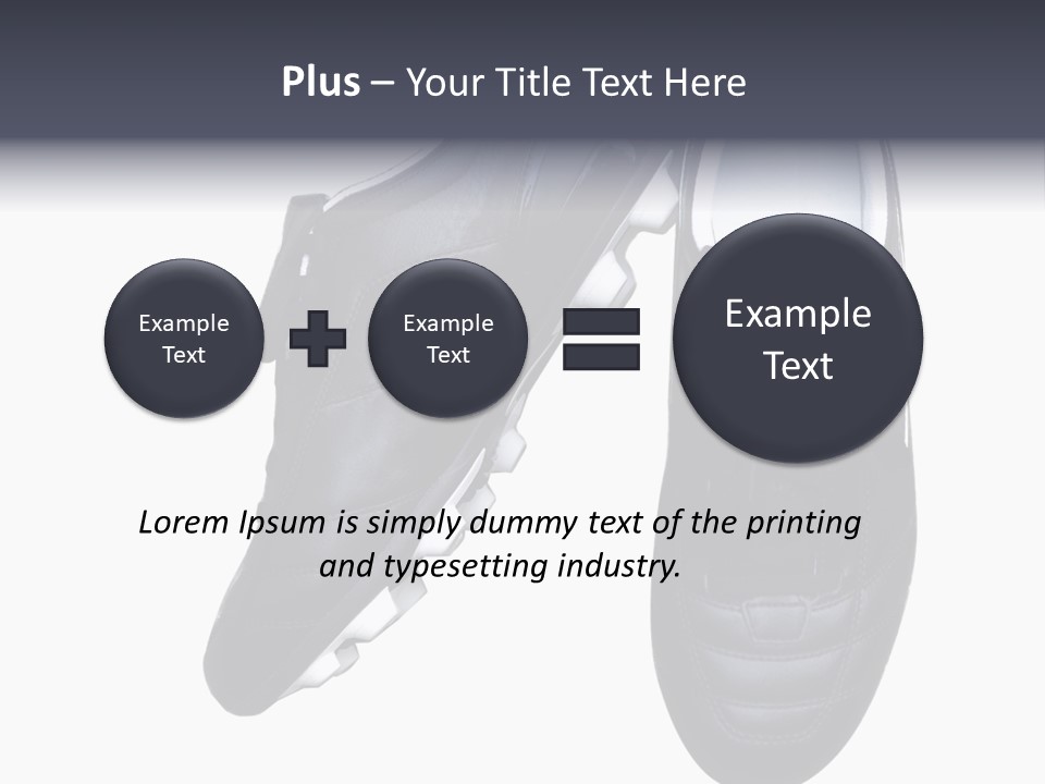 Cleets Shoelace Games PowerPoint Template