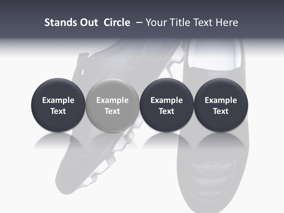 Cleets Shoelace Games PowerPoint Template