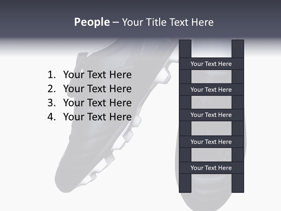 Cleets Shoelace Games PowerPoint Template