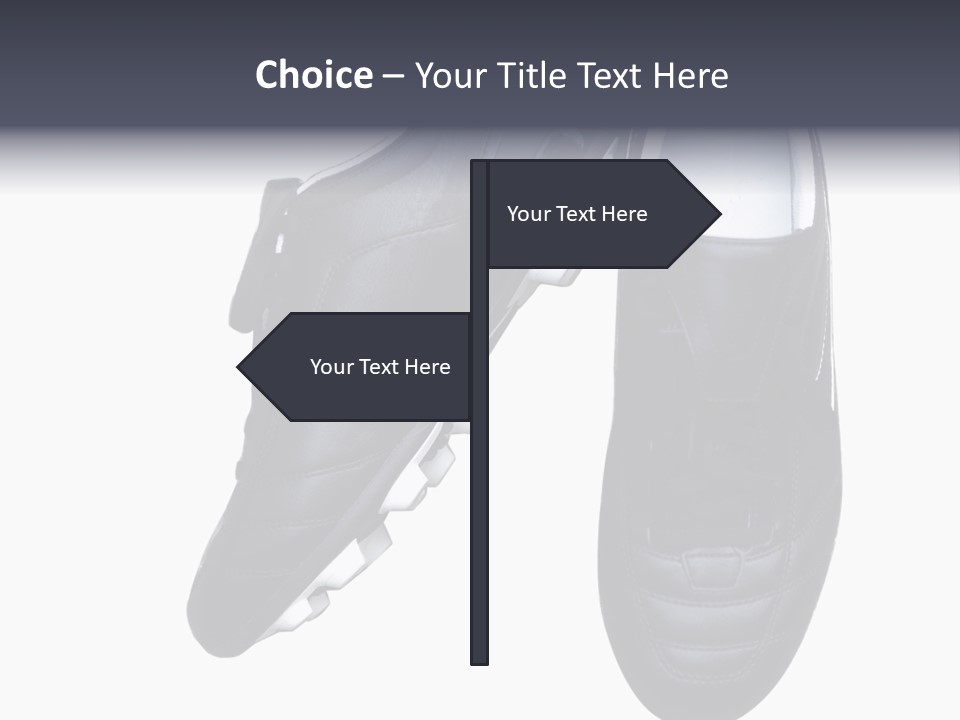 Cleets Shoelace Games PowerPoint Template