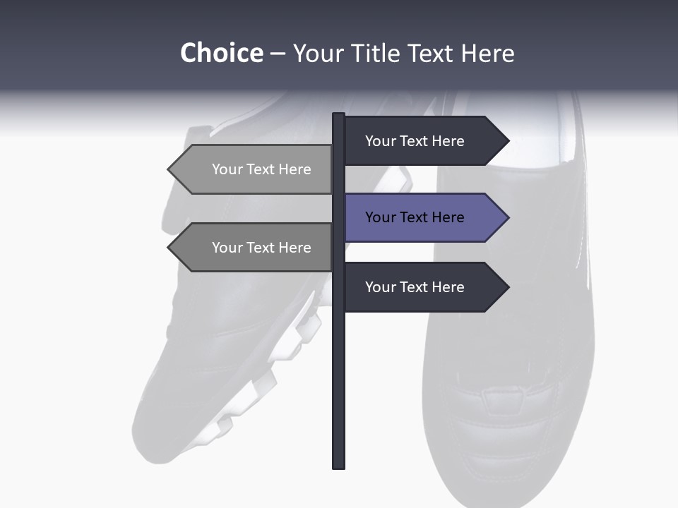 Cleets Shoelace Games PowerPoint Template