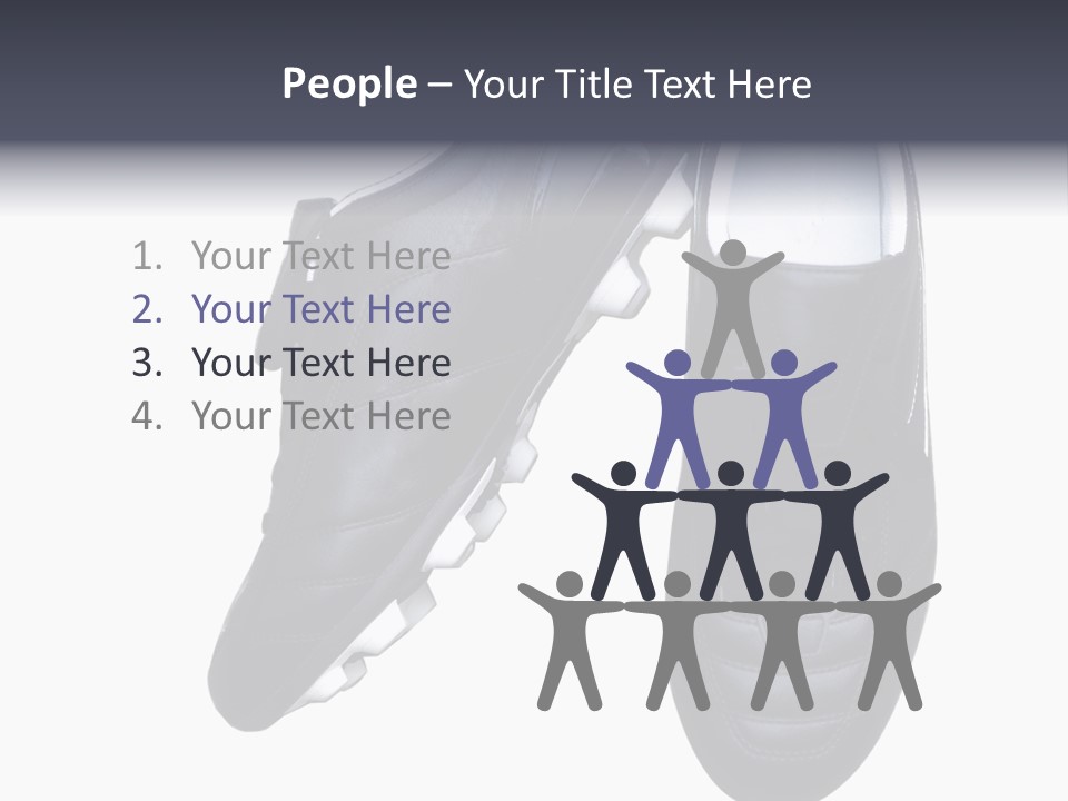 Cleets Shoelace Games PowerPoint Template