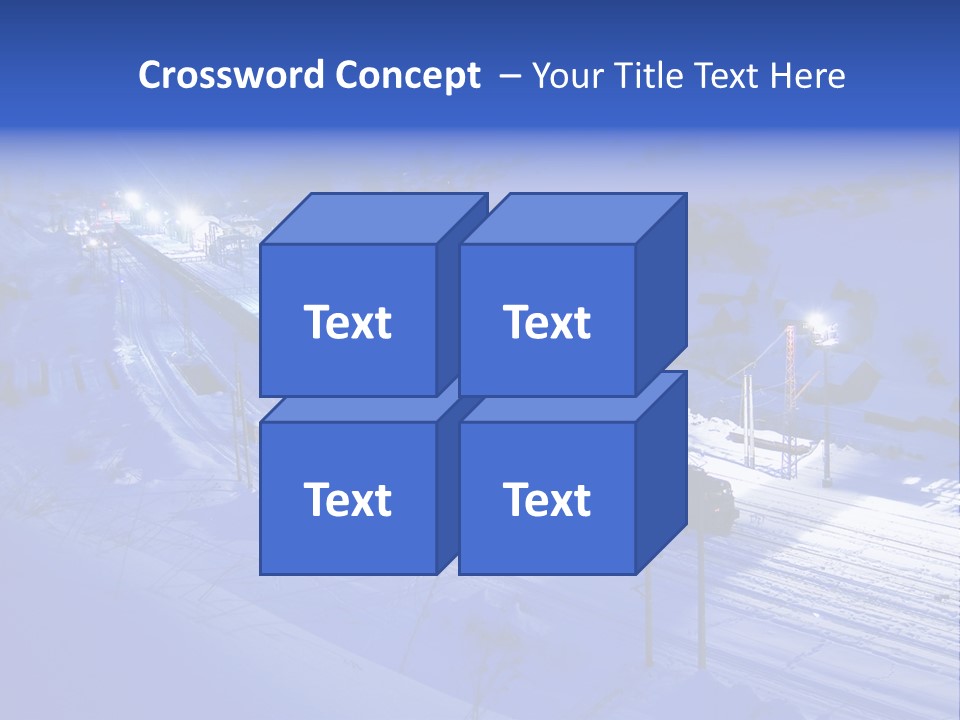 Rail Diesel Cargo PowerPoint Template