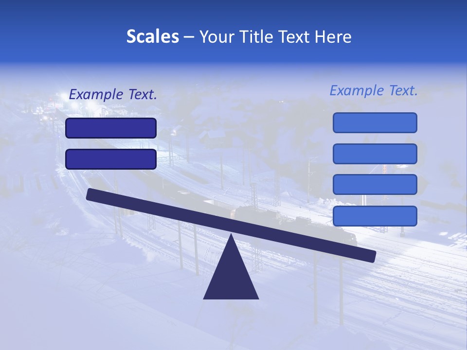 Rail Diesel Cargo PowerPoint Template