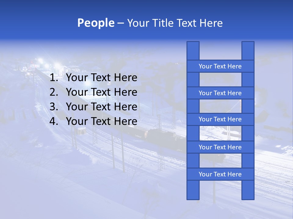 Rail Diesel Cargo PowerPoint Template