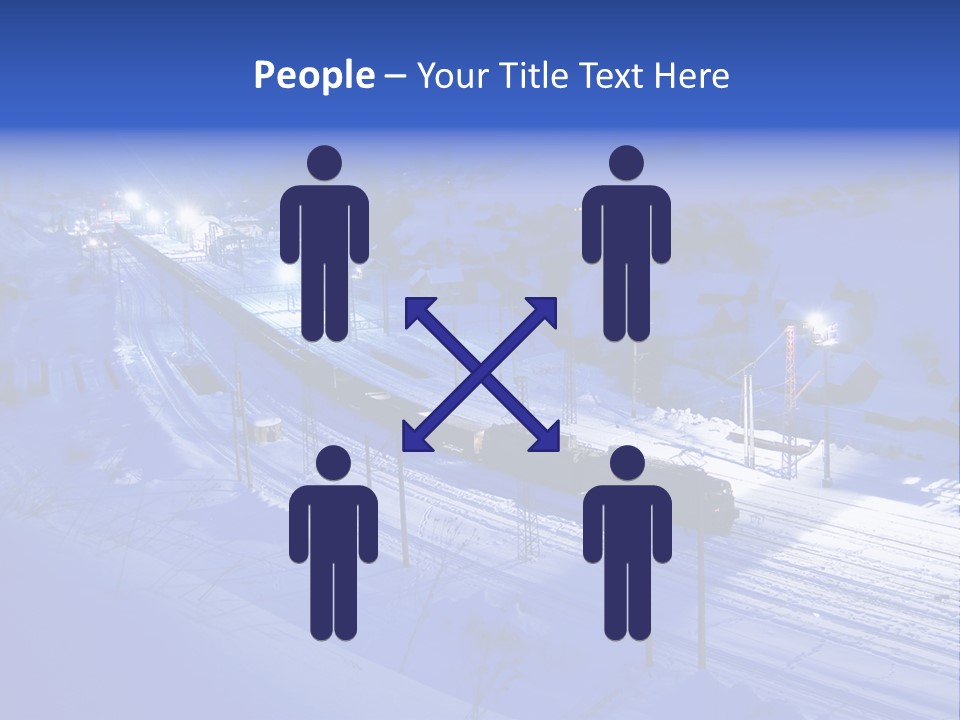 Rail Diesel Cargo PowerPoint Template