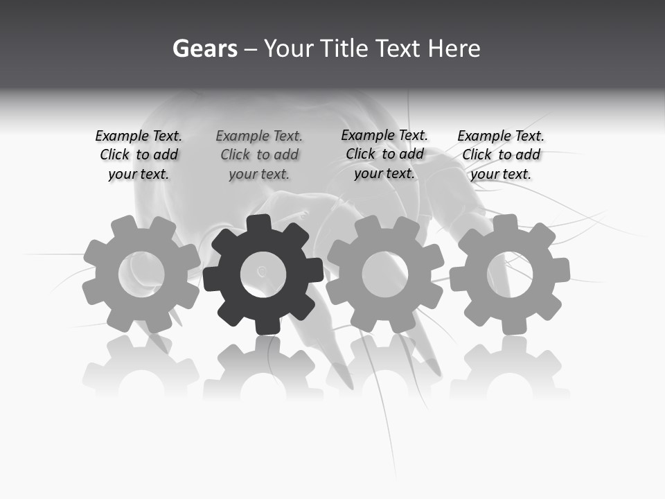 Bed Skincells Micro PowerPoint Template