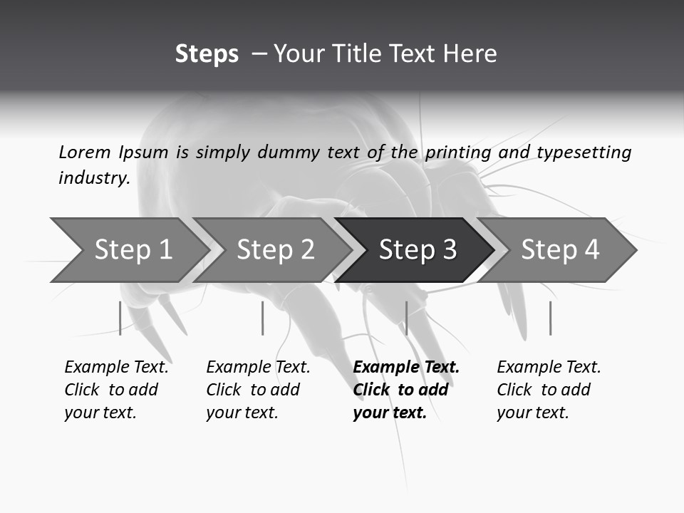 Bed Skincells Micro PowerPoint Template