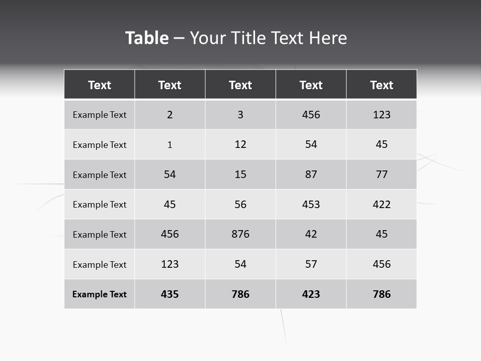 Bed Skincells Micro PowerPoint Template