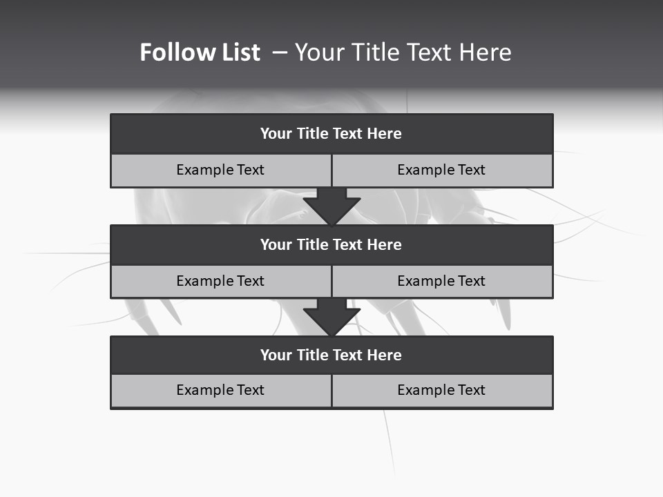 Bed Skincells Micro PowerPoint Template