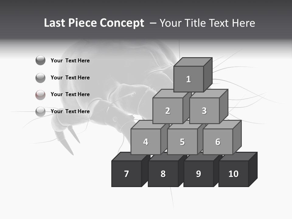 Bed Skincells Micro PowerPoint Template