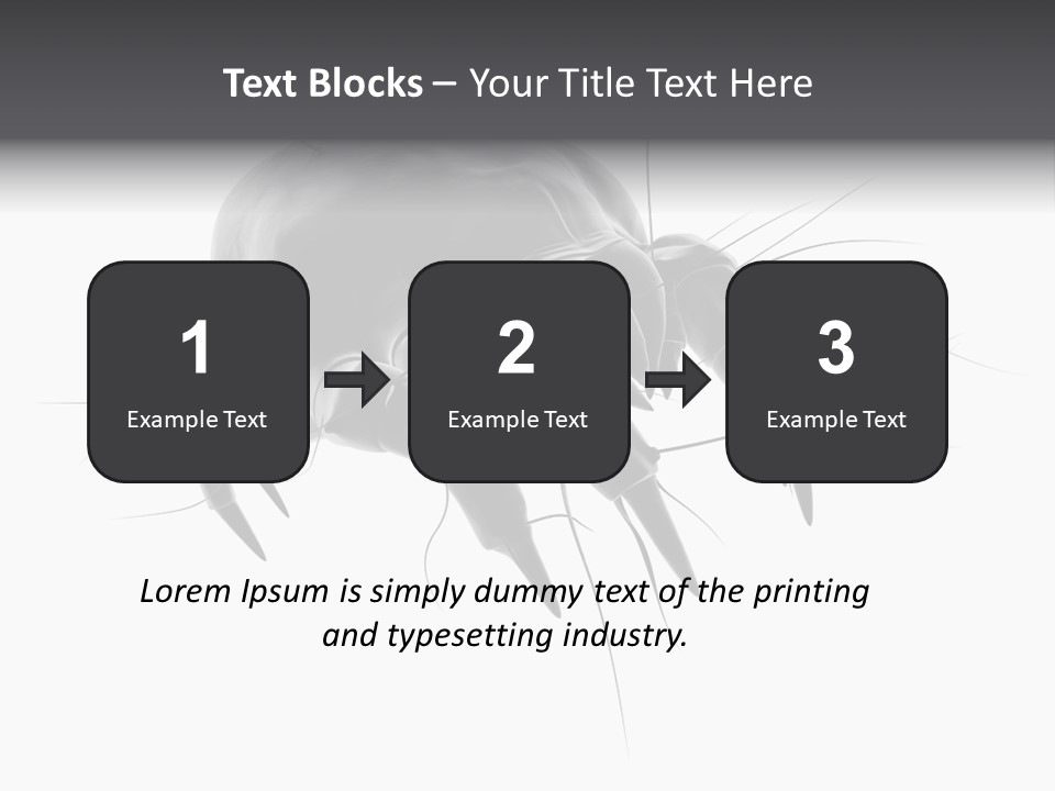 Bed Skincells Micro PowerPoint Template