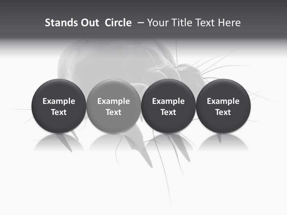 Bed Skincells Micro PowerPoint Template