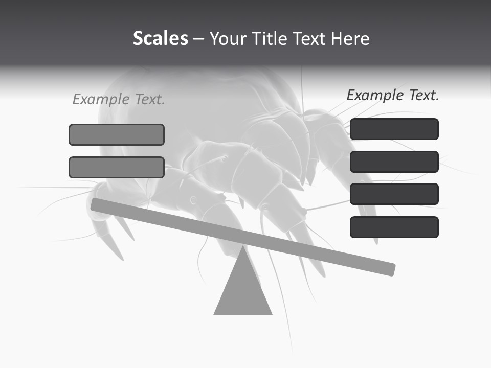 Bed Skincells Micro PowerPoint Template