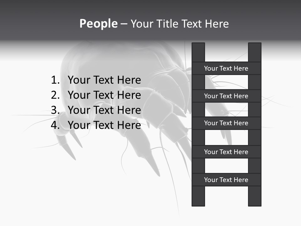 Bed Skincells Micro PowerPoint Template