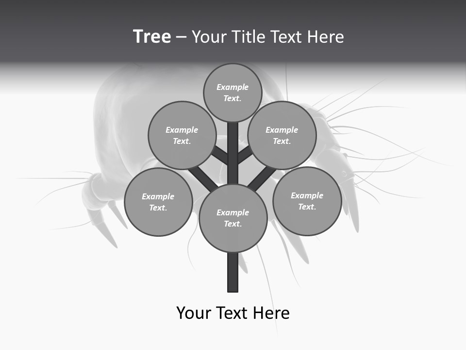 Bed Skincells Micro PowerPoint Template