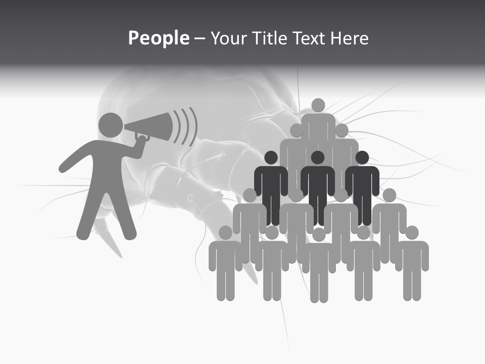 Bed Skincells Micro PowerPoint Template