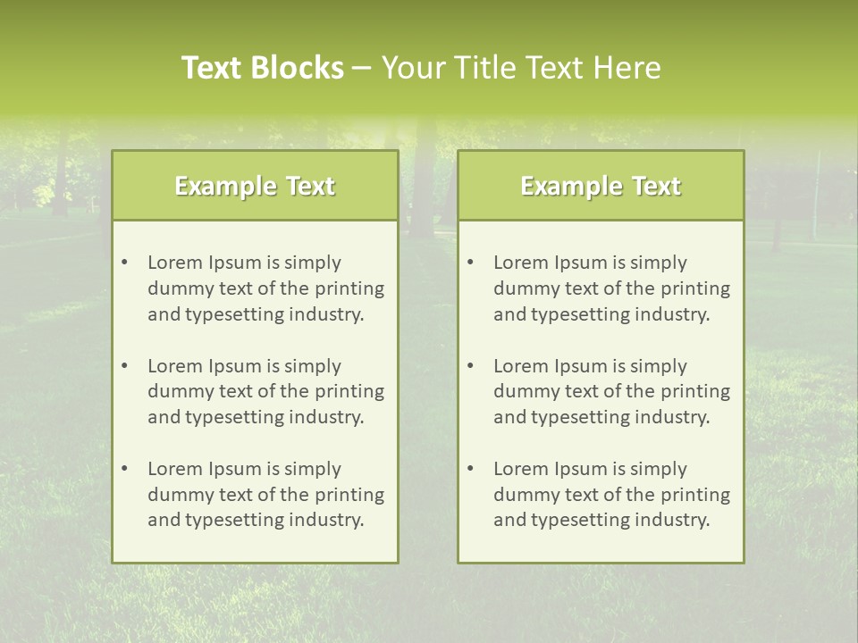 Beam Cast Natural PowerPoint Template
