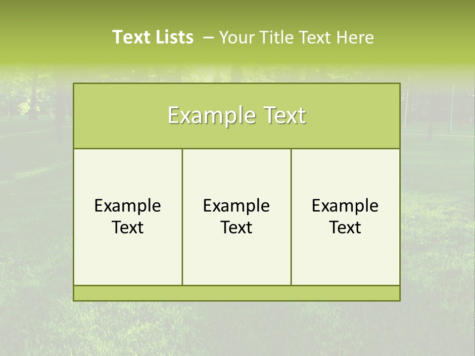 Beam Cast Natural PowerPoint Template