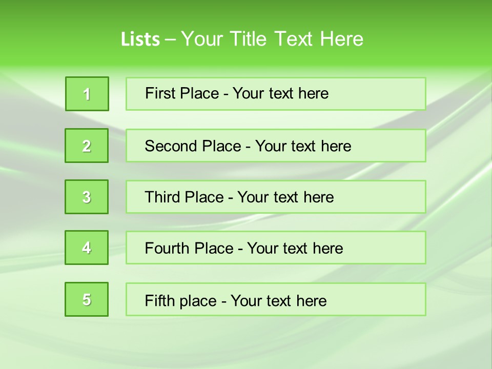 Water Power Render PowerPoint Template