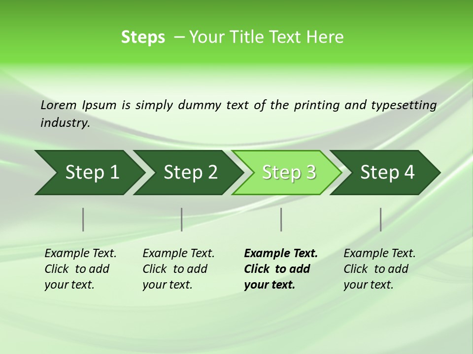 Water Power Render PowerPoint Template