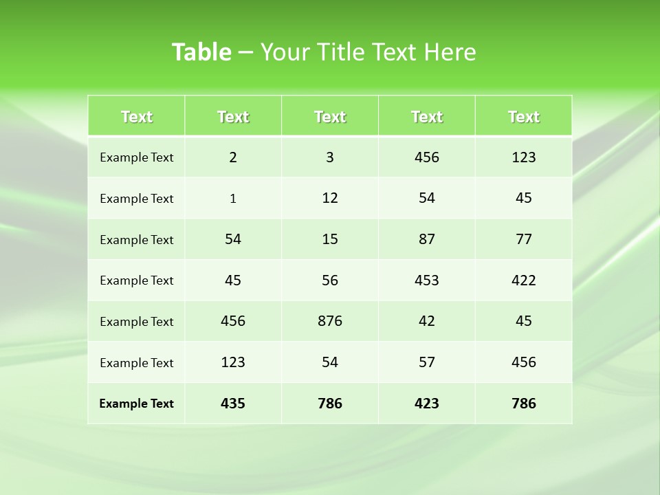 Water Power Render PowerPoint Template
