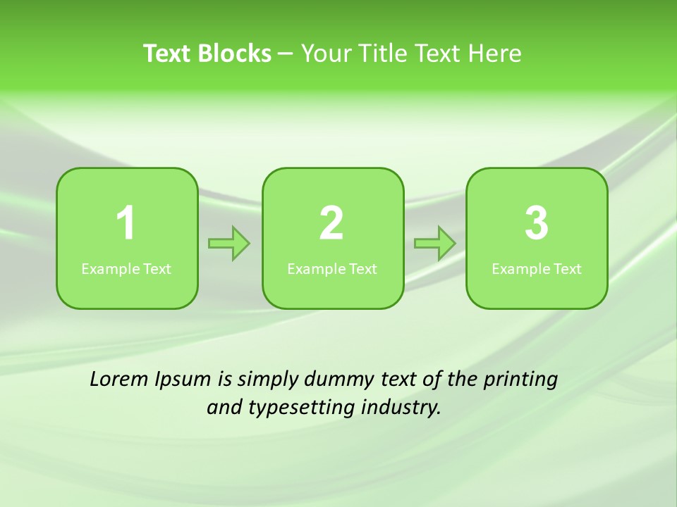 Water Power Render PowerPoint Template
