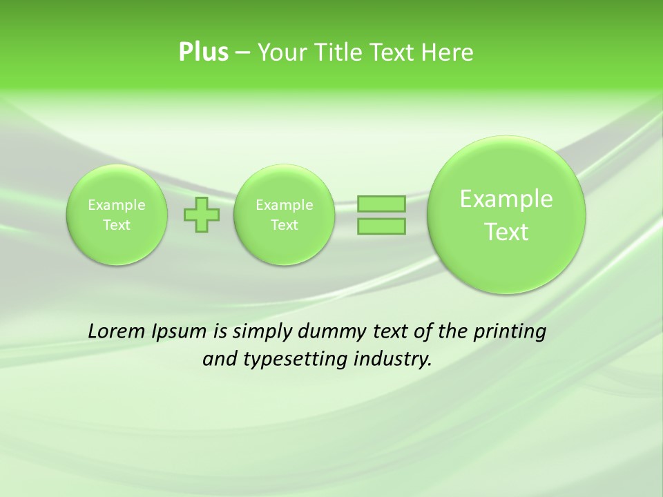 Water Power Render PowerPoint Template