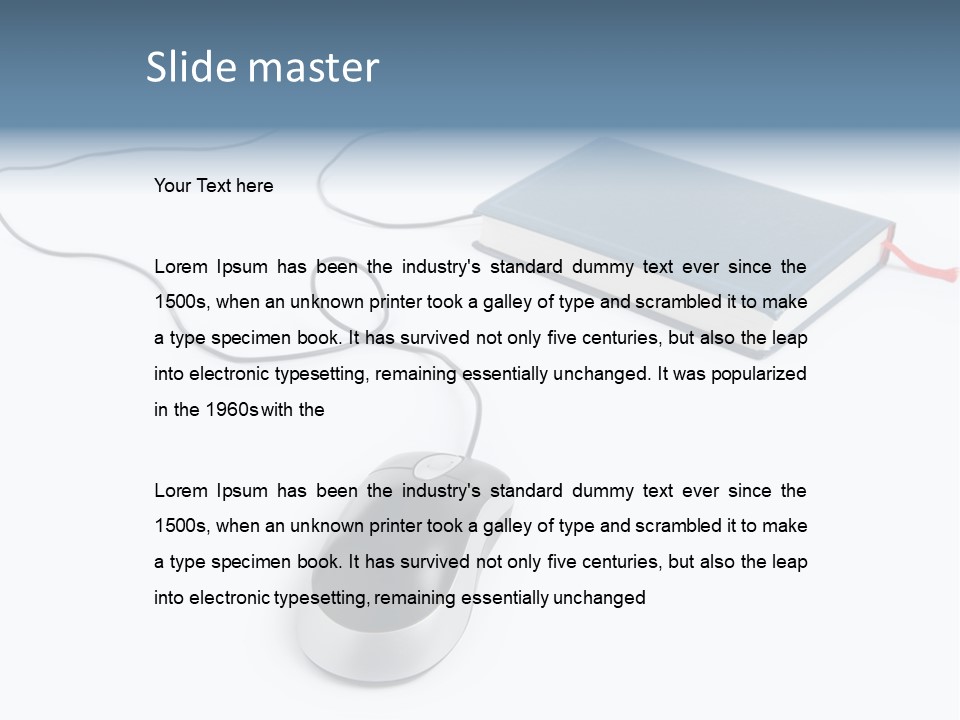 Learning Cable School PowerPoint Template