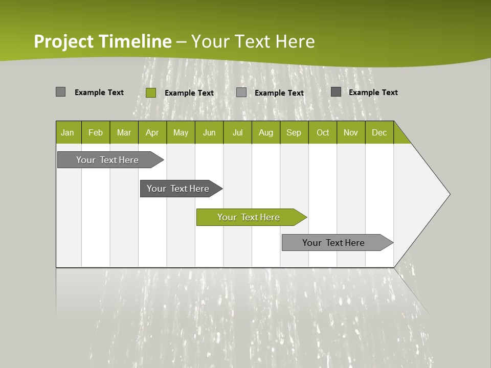 Chrome Sprinkler Jet PowerPoint Template