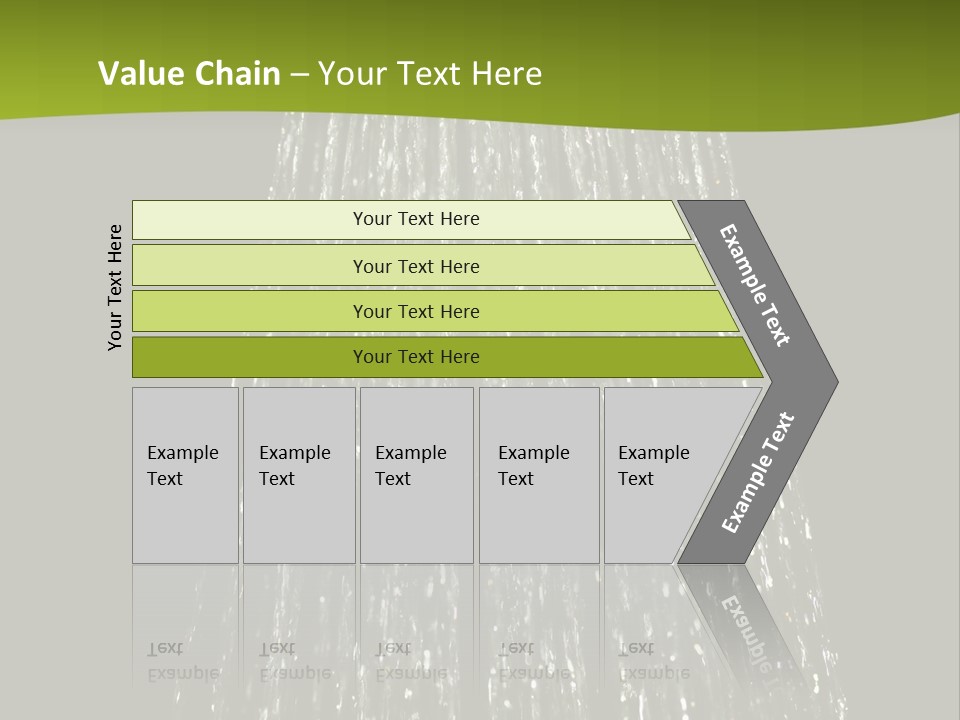 Chrome Sprinkler Jet PowerPoint Template