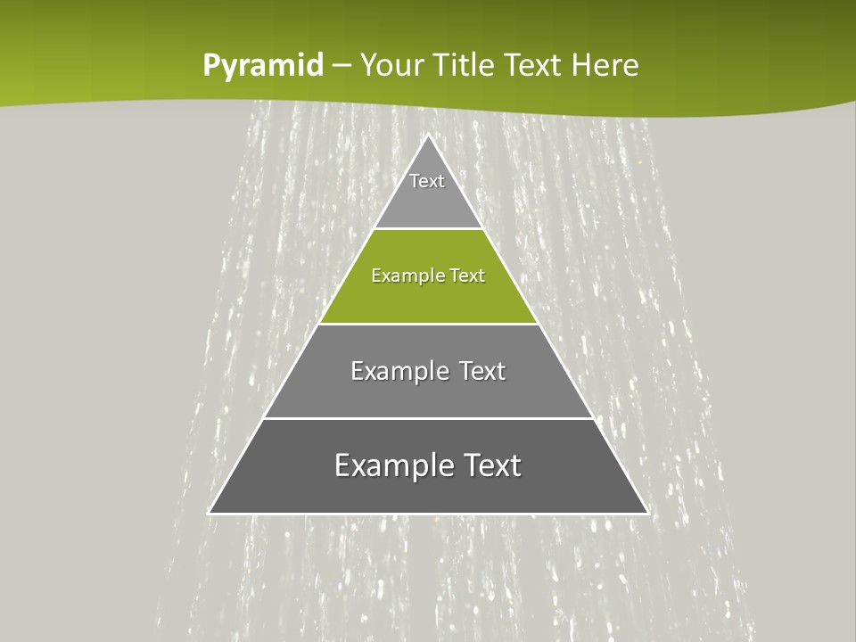 Chrome Sprinkler Jet PowerPoint Template