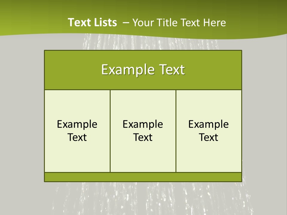 Chrome Sprinkler Jet PowerPoint Template