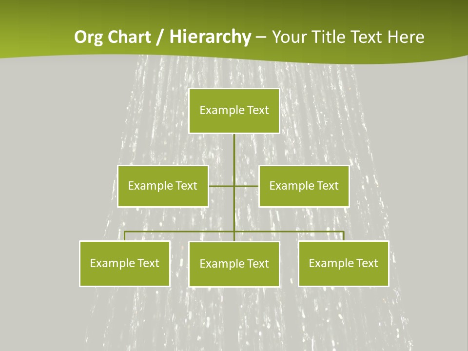 Chrome Sprinkler Jet PowerPoint Template