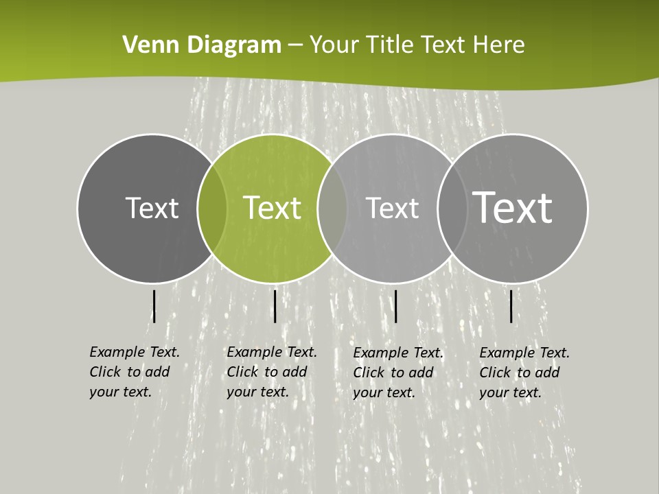 Chrome Sprinkler Jet PowerPoint Template