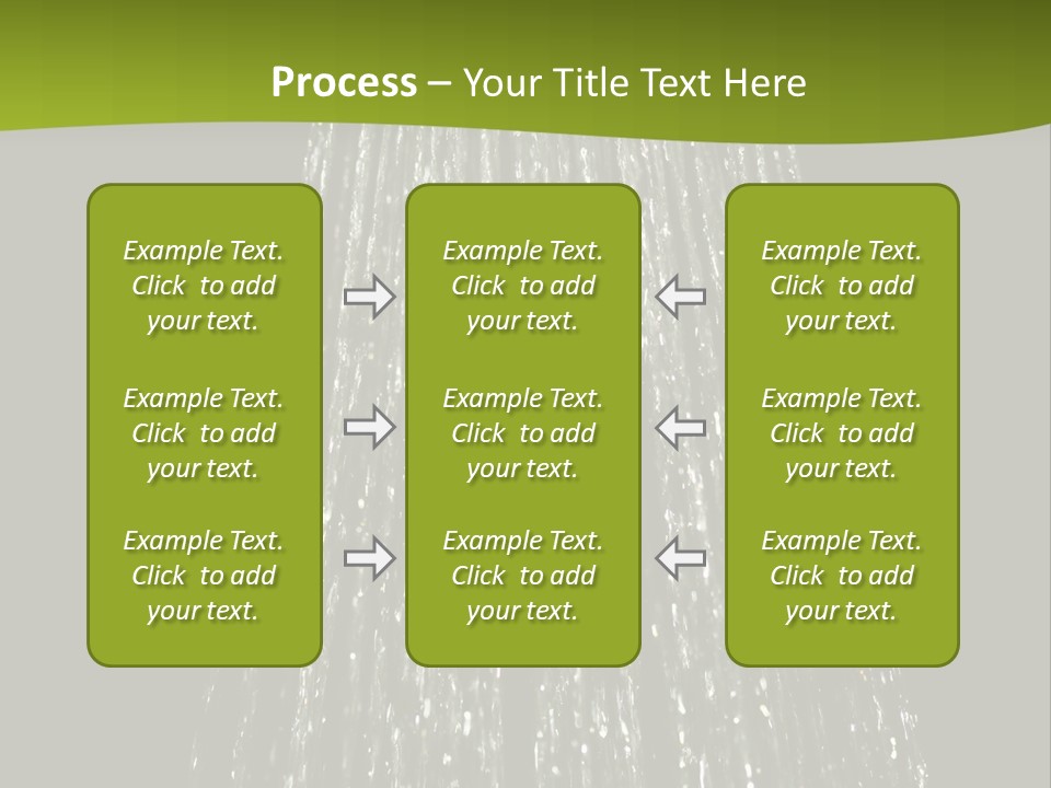Chrome Sprinkler Jet PowerPoint Template