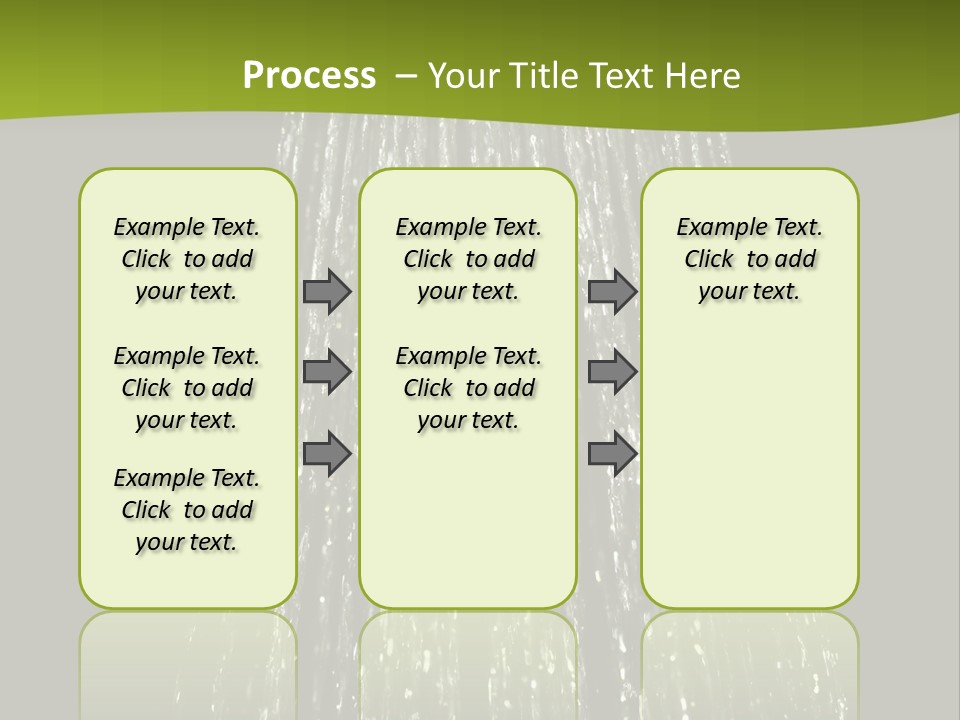 Chrome Sprinkler Jet PowerPoint Template