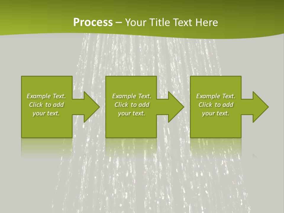 Chrome Sprinkler Jet PowerPoint Template