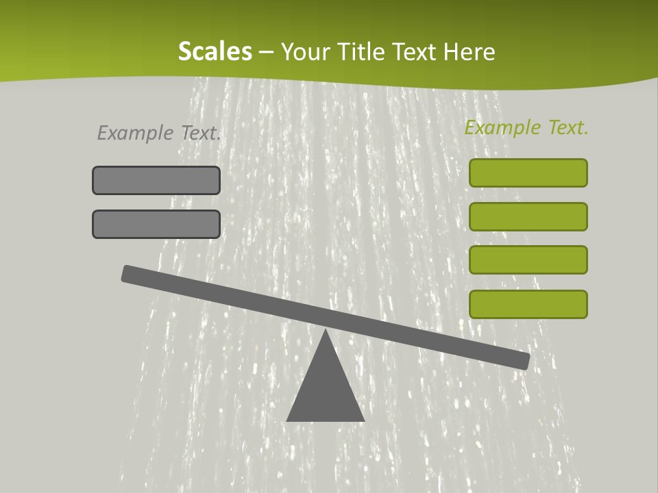 Chrome Sprinkler Jet PowerPoint Template