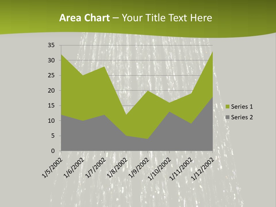 Chrome Sprinkler Jet PowerPoint Template
