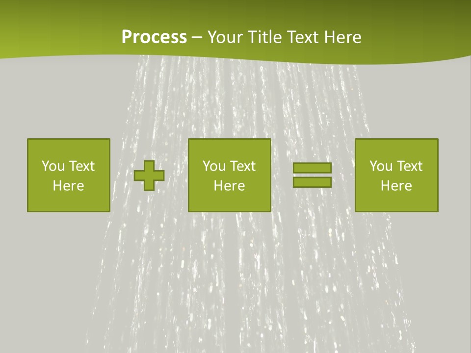 Chrome Sprinkler Jet PowerPoint Template